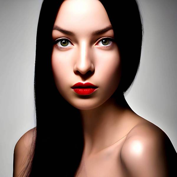 women adult beauty sensuality caucasian ethnicity portrait closeup