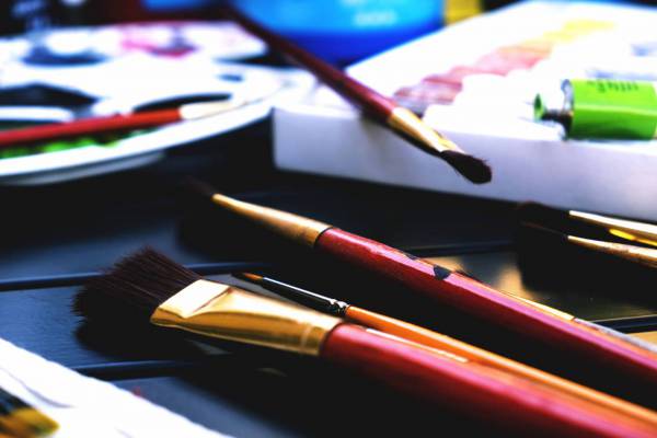 Art Paint Brushes Royalty-