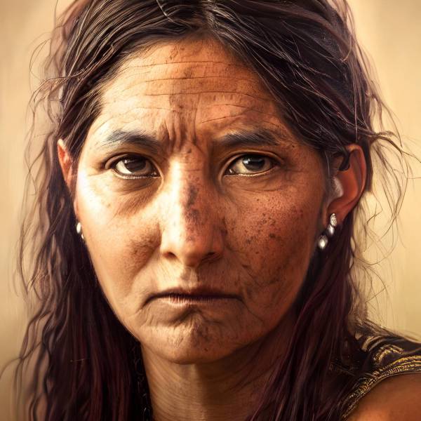 one person portrait looking at camera adult women native americans caucasian ethnicity
