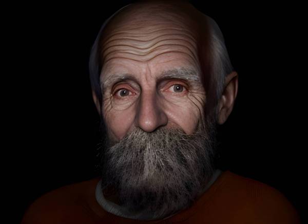 adult men caucasian ethnicity one person portrait beard senior adult