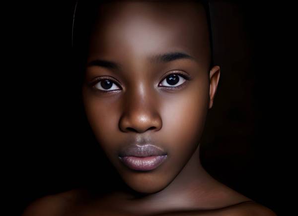 one person young adult adult african ethnicity women looking at camera portrait