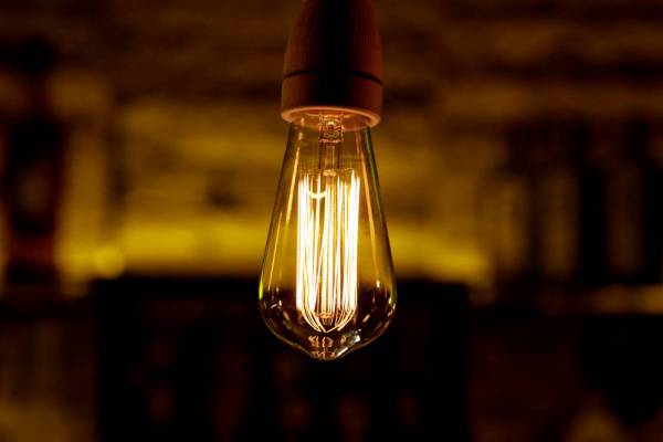 Light Bulb in Bar 