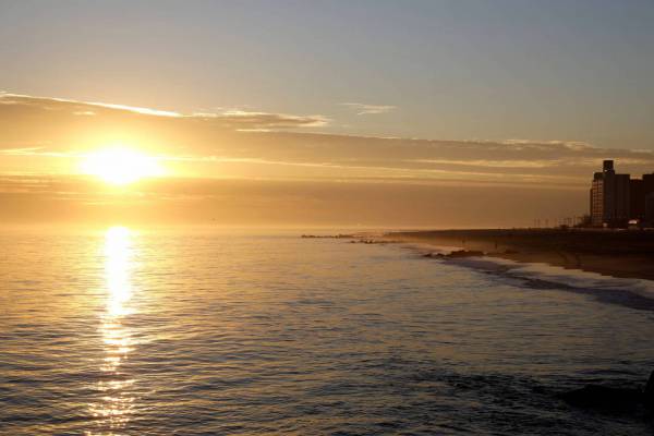 Sunset Ocean Beach 