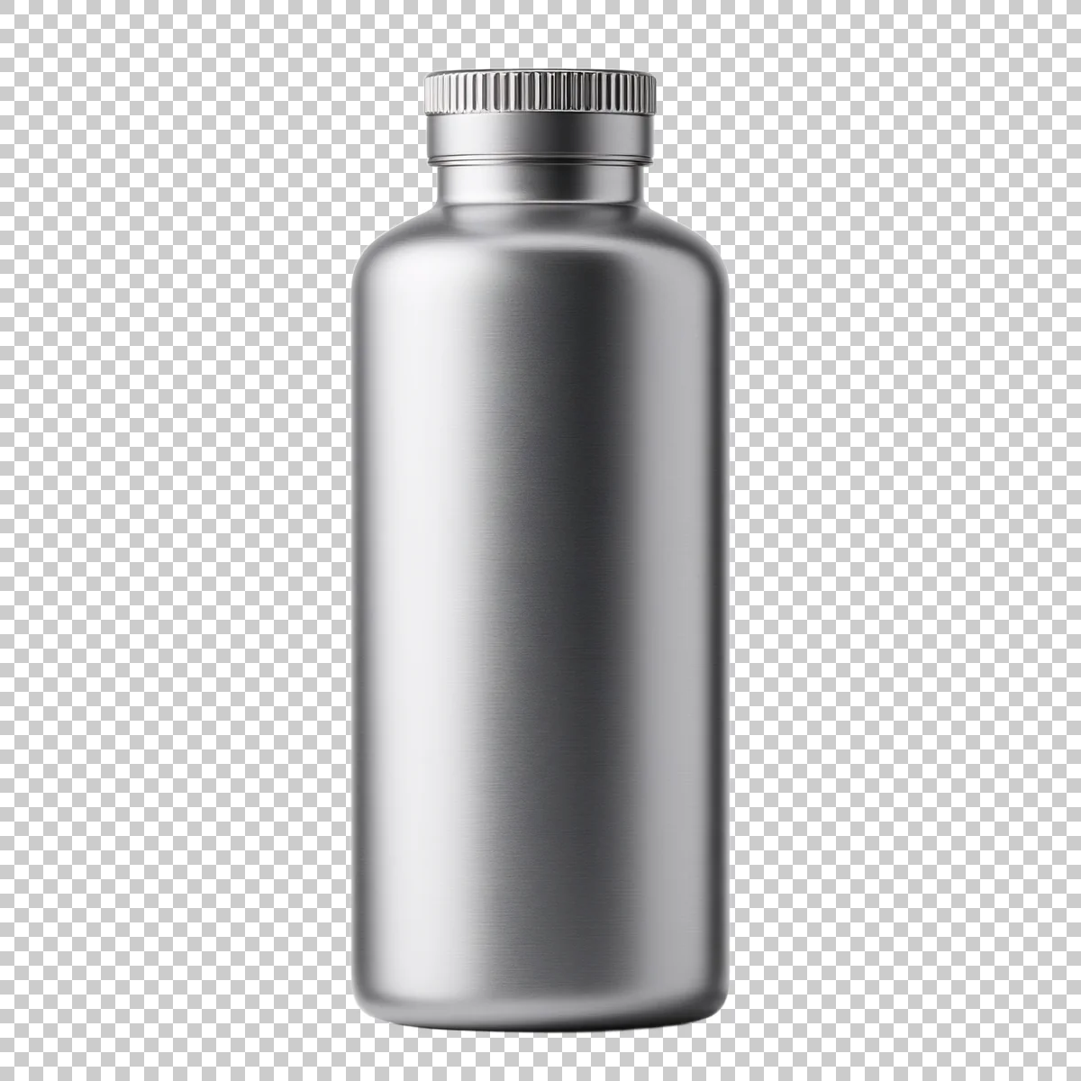 Stainless Steel Reusable Water Bottle With Screw C 2 H transparent PNG