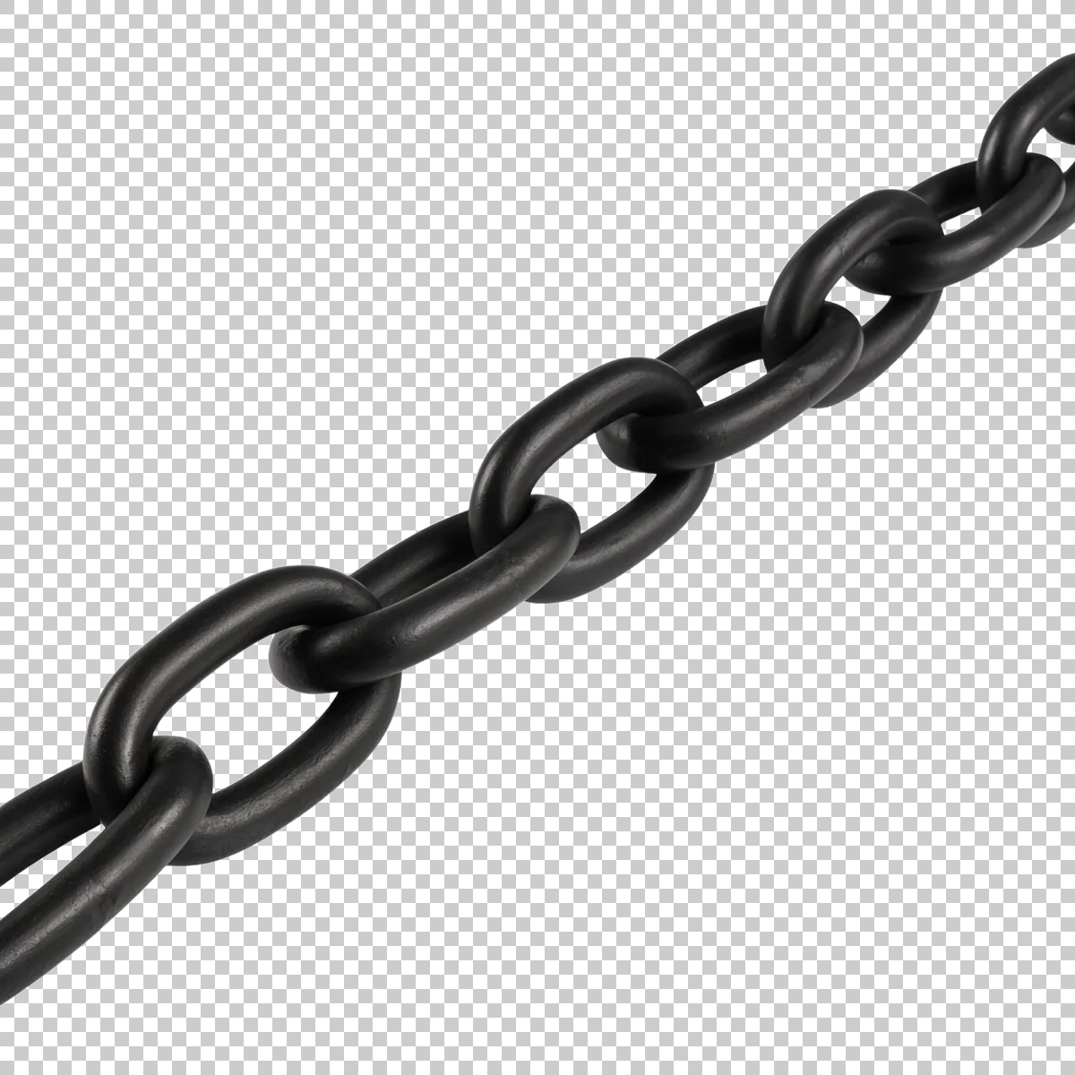 Stylized Chain Link Icon Made From Two Thick Interl 3 H transparent PNG