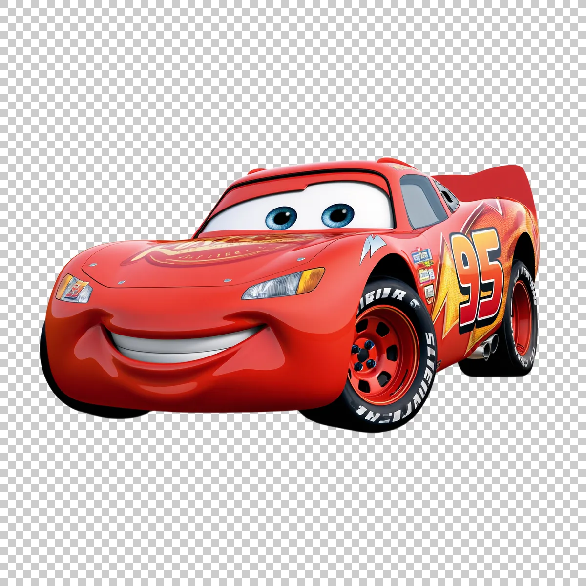 Lightning Mcqueen transparent PNG